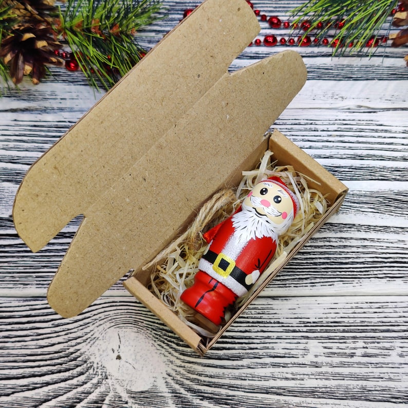 Naughty Santa Ornaments