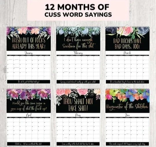 2024 Sweary Calendar™