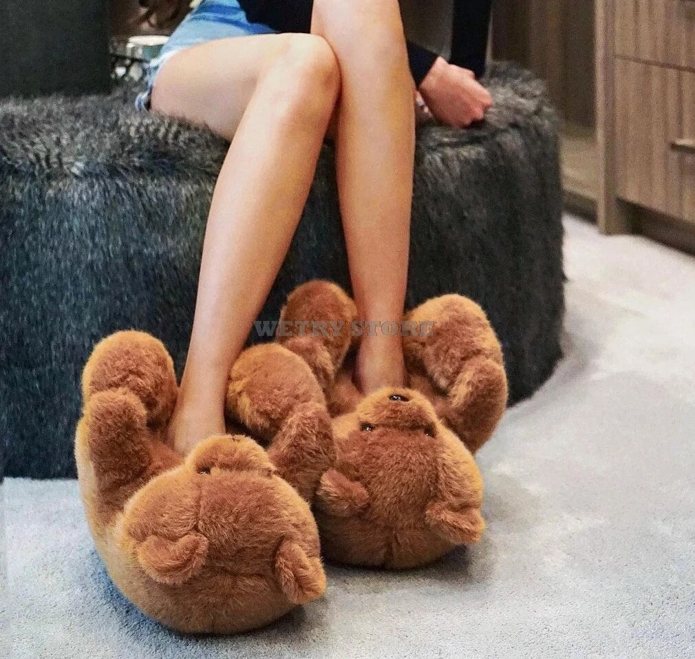 Teddy Bear Plush Shoes™